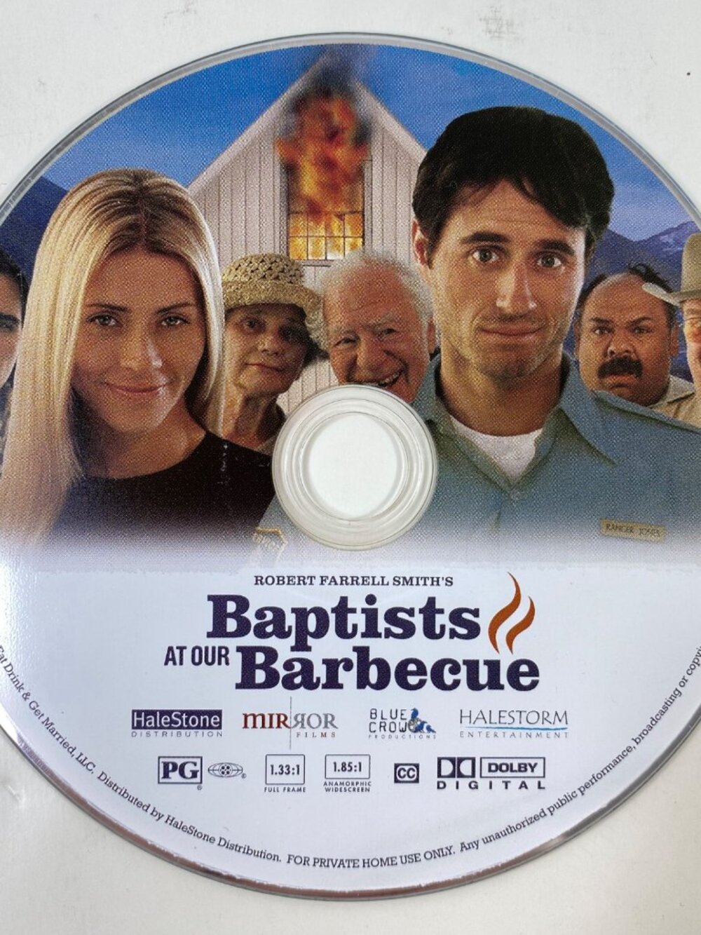 Baptists At Our Barbecue 2004 DVD LDS Comedy Inspirational Film No Case